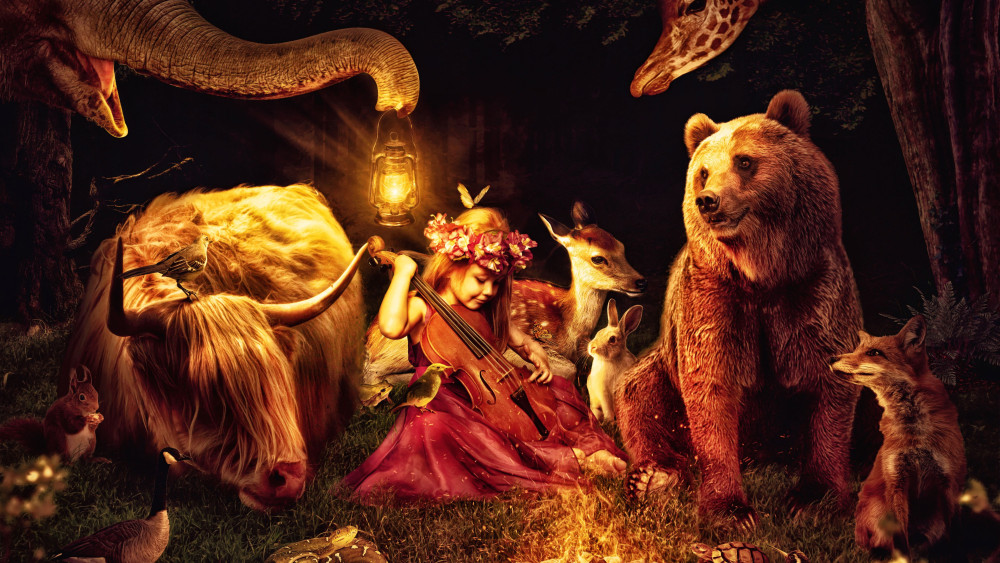 Little girl Wallpaper