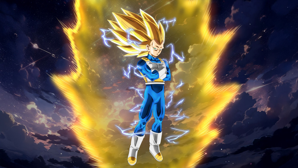 Super Saiyan Vegeta Wallpaper