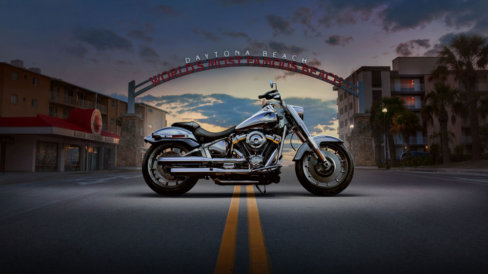 Harley-Davidson Fat Boy Wallpaper