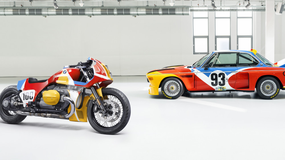 BMW 1.8 CSL Art Bike Wallpaper