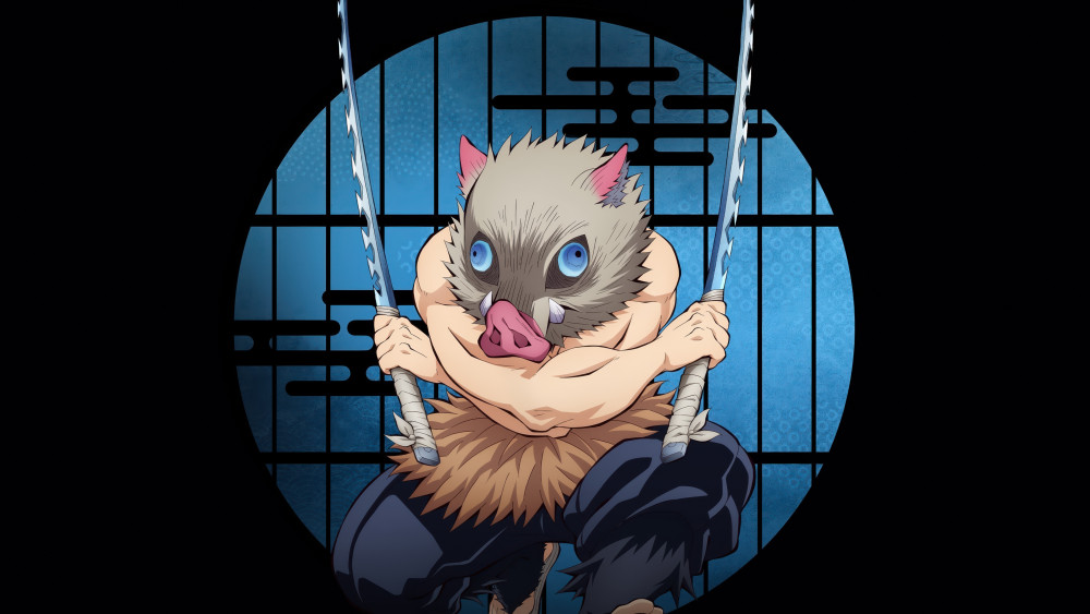 Inosuke Hashibira - Infinity Castle Wallpaper