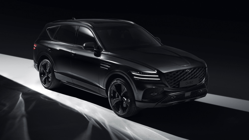 Genesis GV80 AWD Black Wallpaper