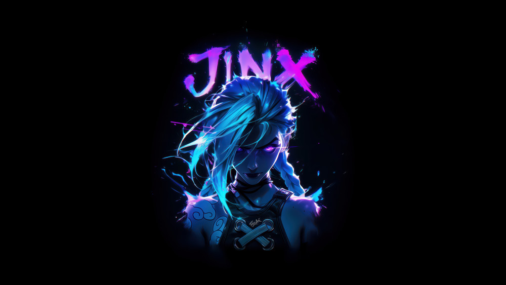 Arcane Jinx Wallpaper
