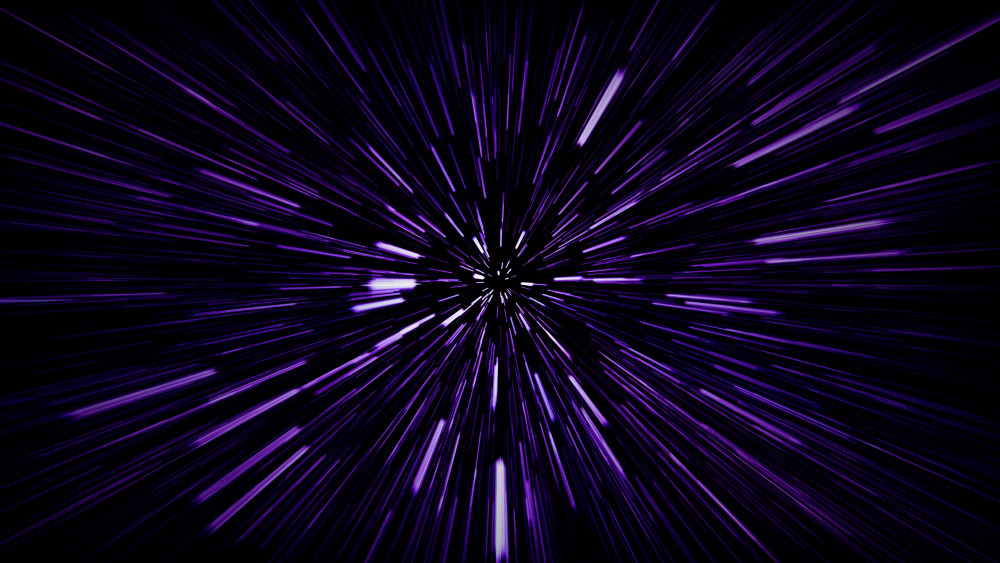 Hyperspace Wallpaper