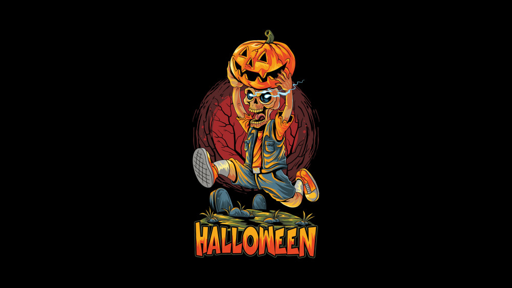 Halloween zombie Wallpaper