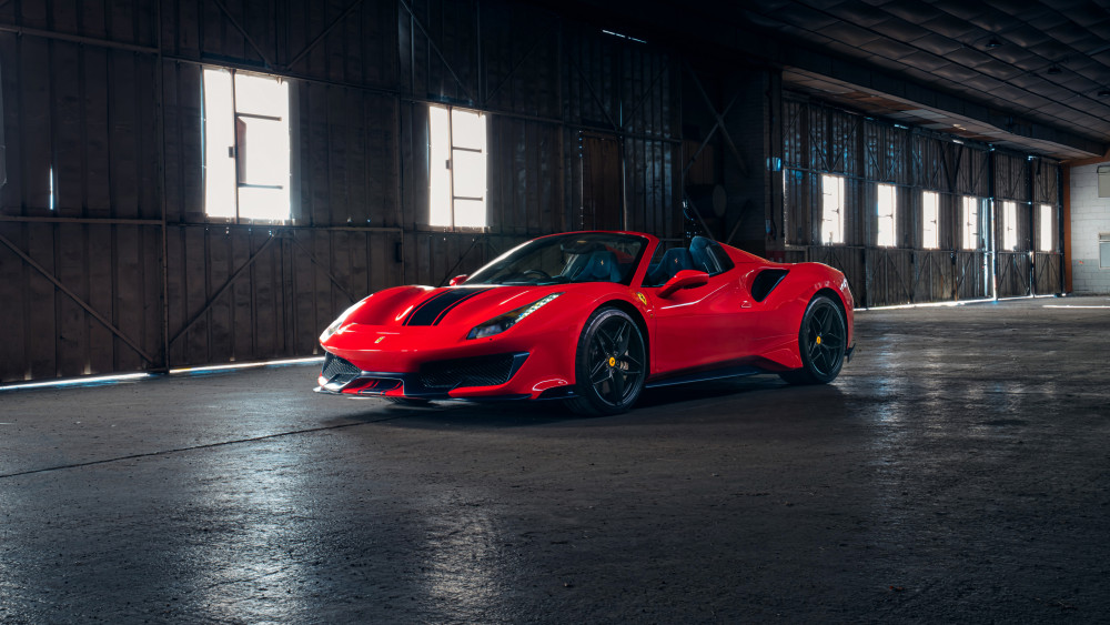 Ferrari 488 Pista Spider Wallpaper