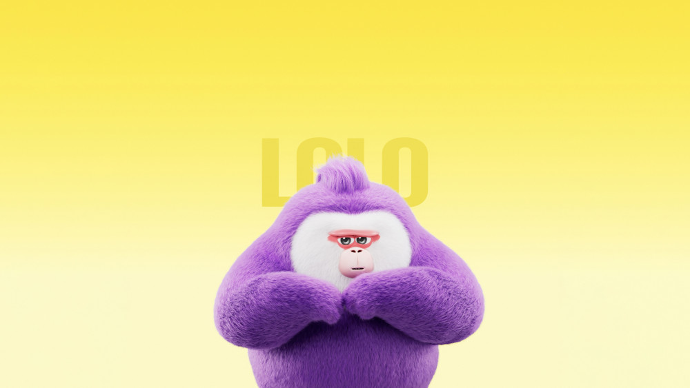 Cute gorilla Wallpaper