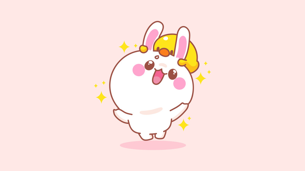 Cute rabbit Wallpaper