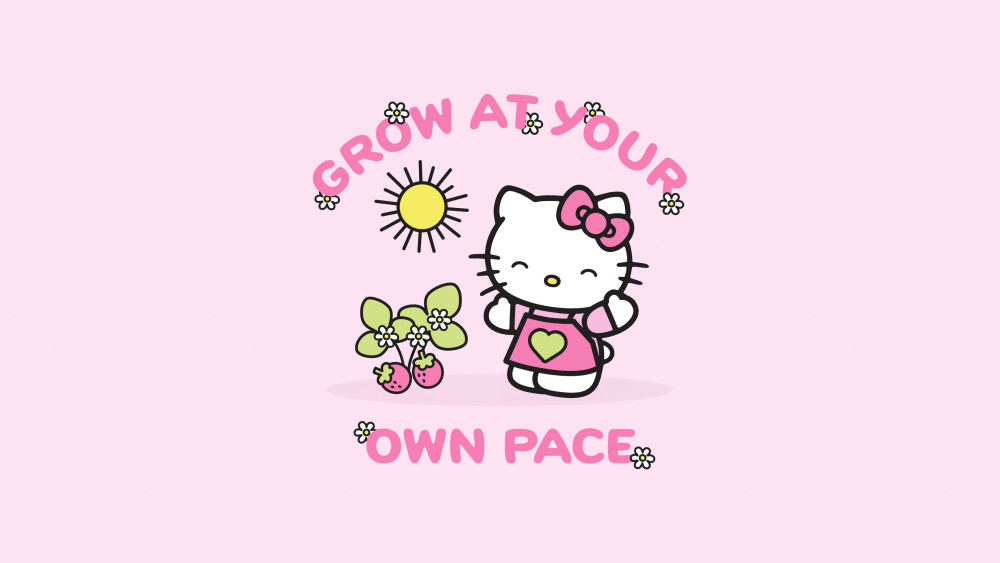 Grow at your pace Wallpaper