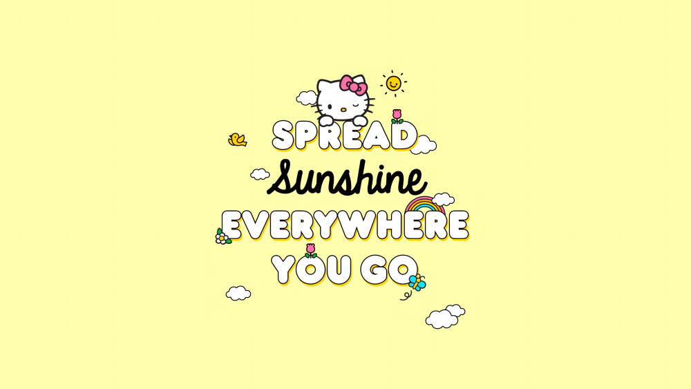 Spread sunshine Wallpaper