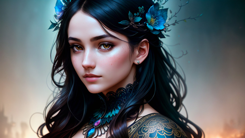 Beautiful woman Wallpaper