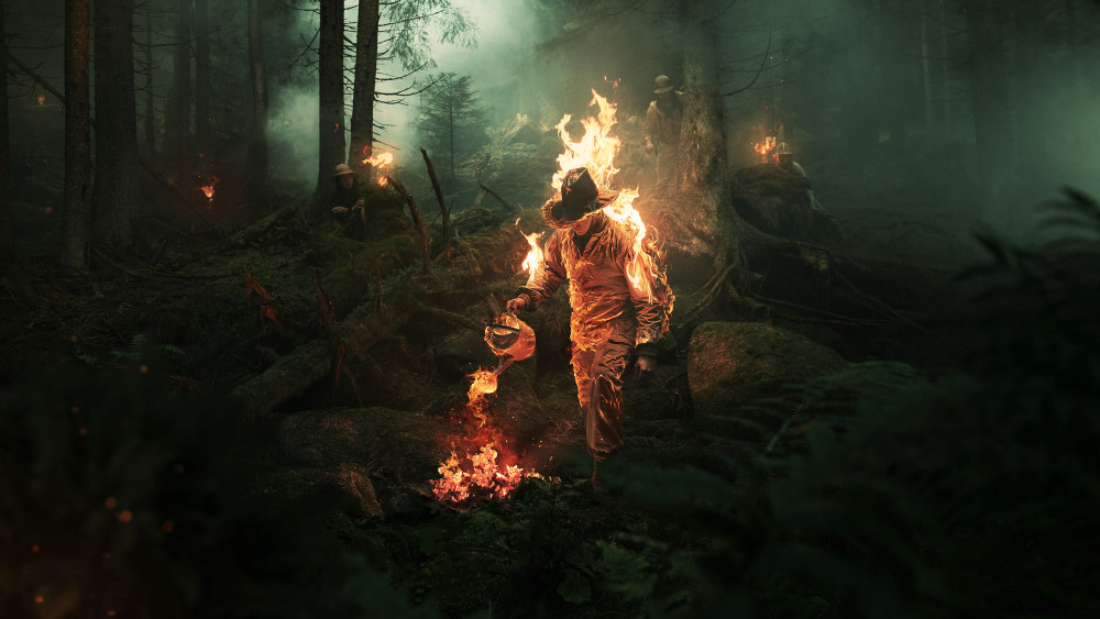 Burning Man Wallpaper