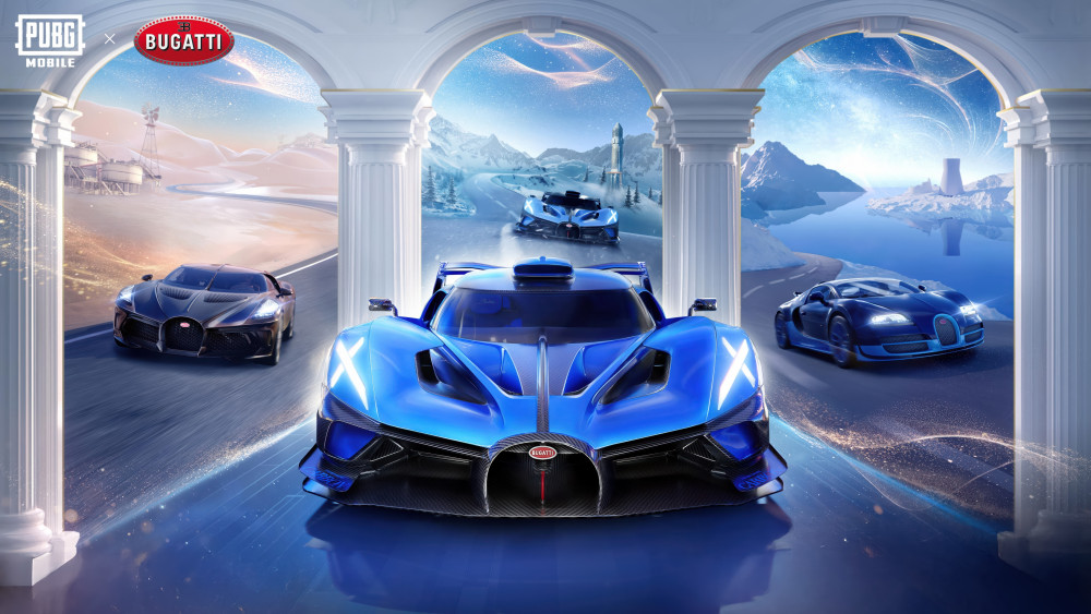 PUBG MOBILE x Bugatti Wallpaper