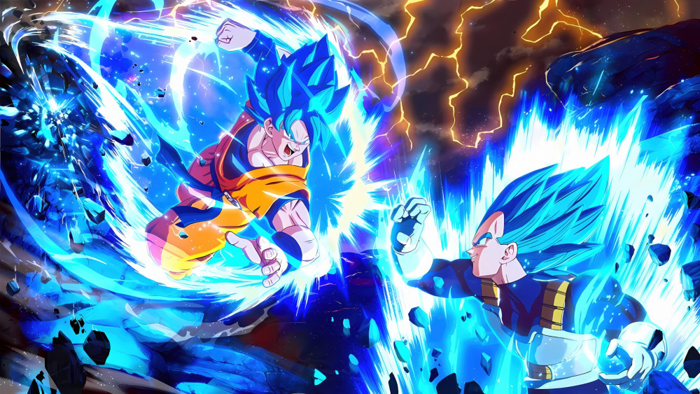 Goku vs Vegeta Wallpaper