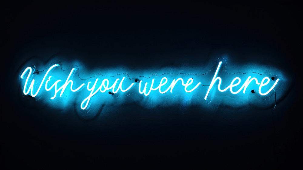 Wish you were here Wallpaper