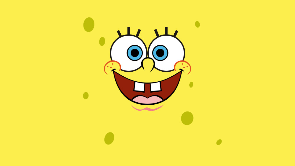 SpongeBob smiley face Wallpaper