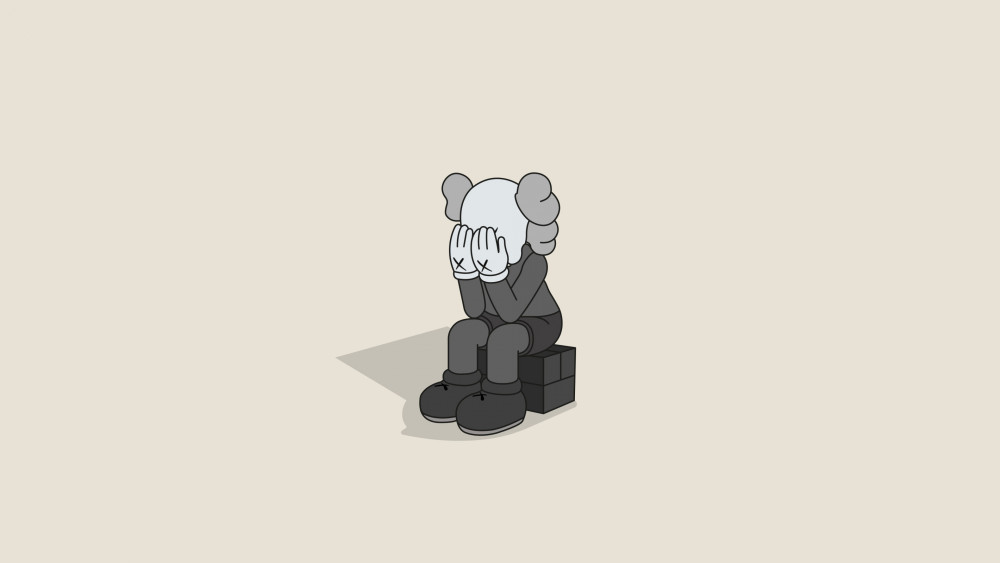 Kaws sad Wallpaper