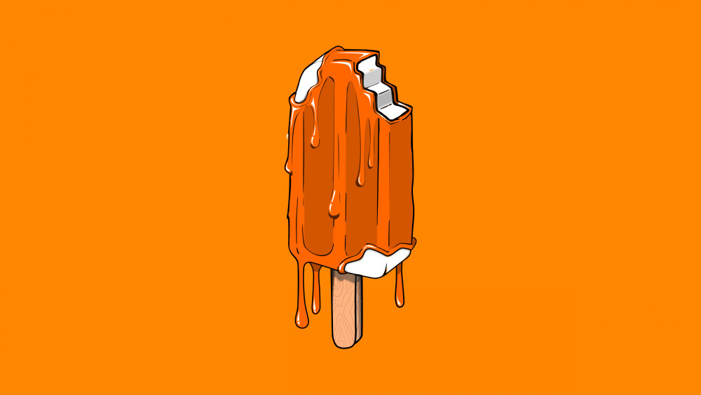 Drippy Popsicle Wallpaper