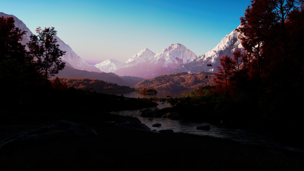 Mountain range Wallpaper