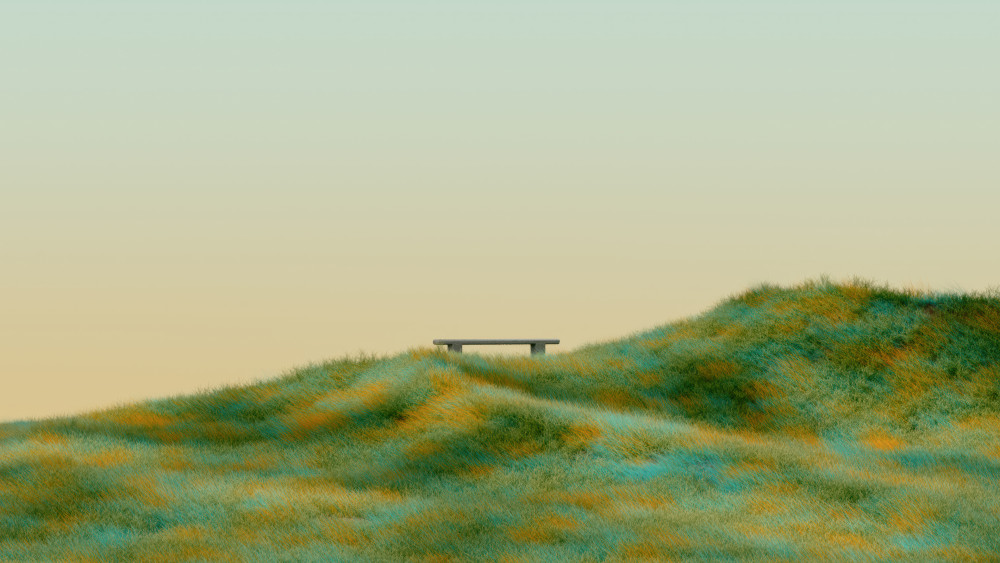 Green landscape Wallpaper