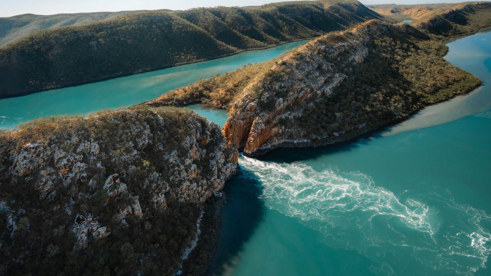 Horizontal Falls Wallpaper