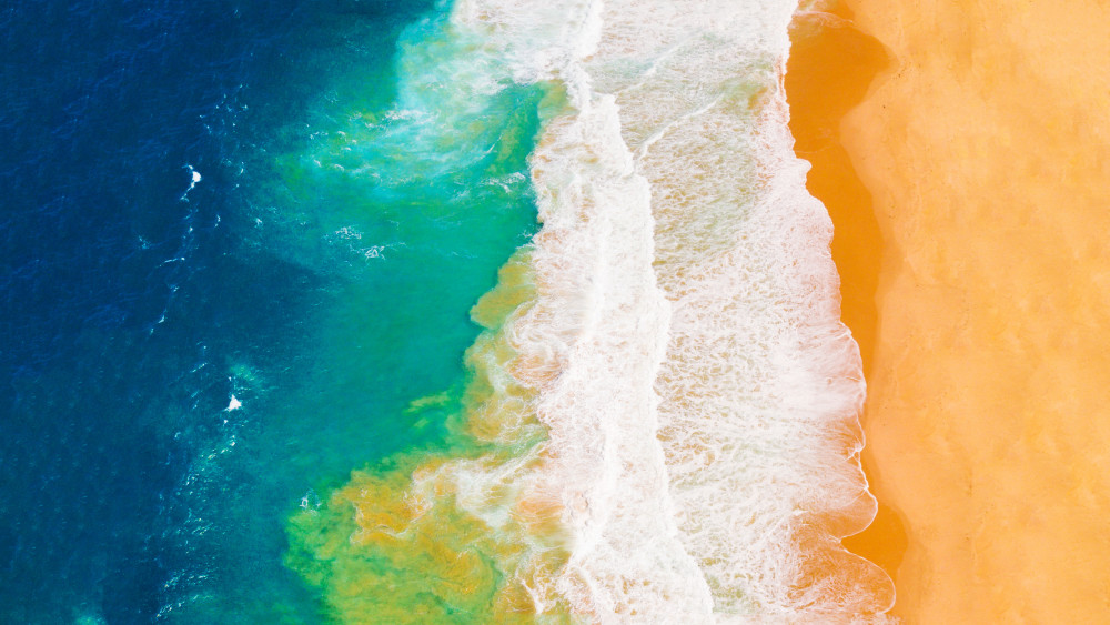 Aerial view Wallpaper