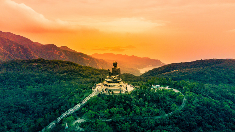 Tian Tan Buddha Wallpaper