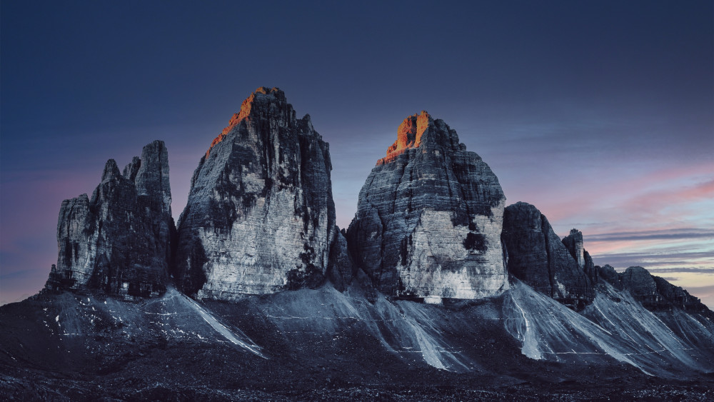 Three peaks of Lavaredo Wallpaper