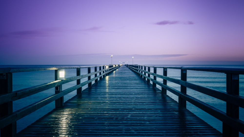 Prerow Pier Wallpaper