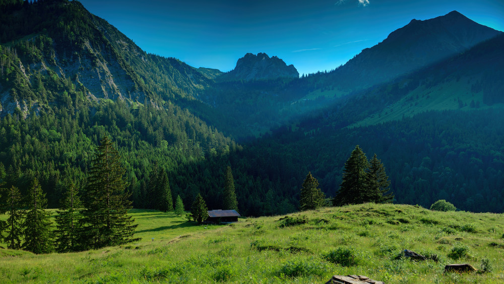 Bavarian Alps Wallpaper