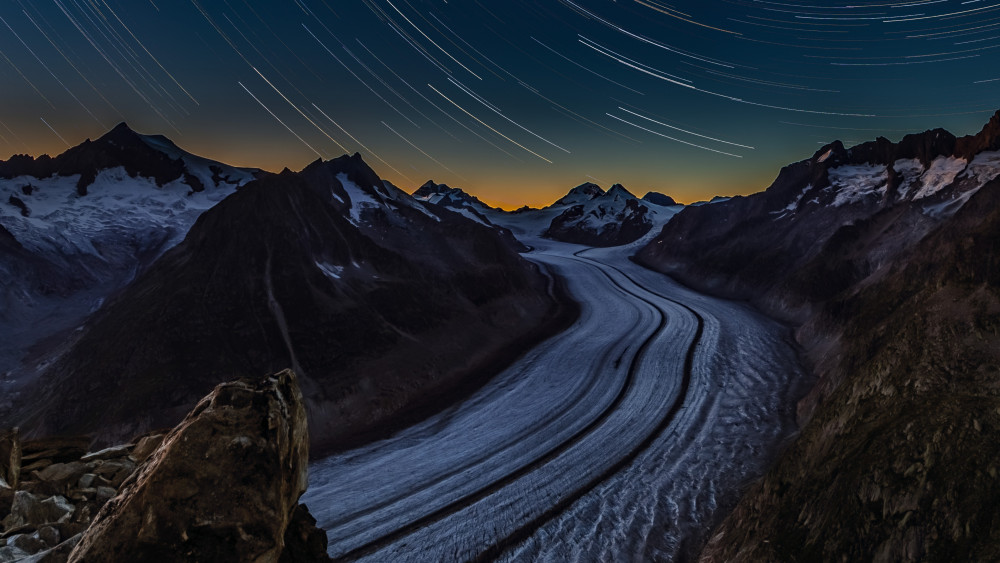 Aletsch Glacier Wallpaper