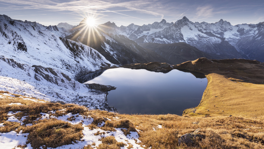 Heart lake Wallpaper