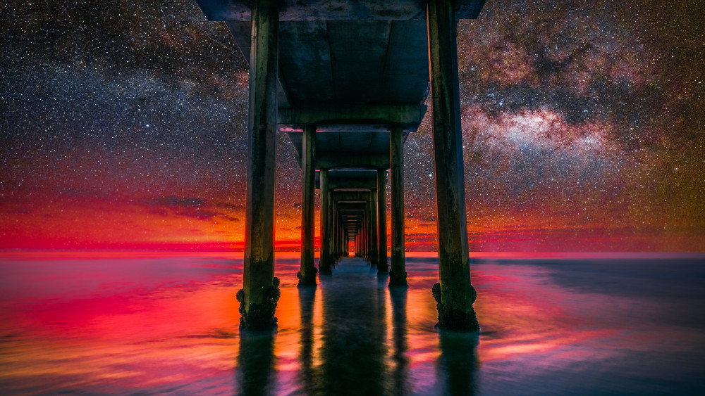 Scripps Pier Wallpaper