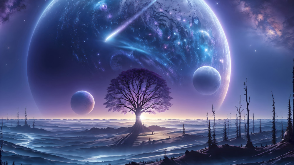 Alien planet Wallpaper