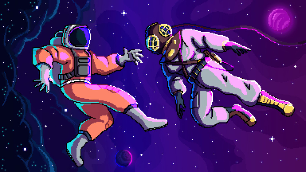 Astronauts Wallpaper