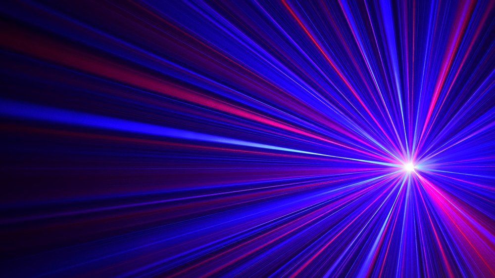 Spinning Laser Wallpaper