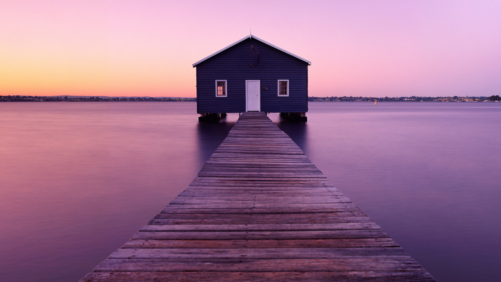 Boathouse Wallpaper