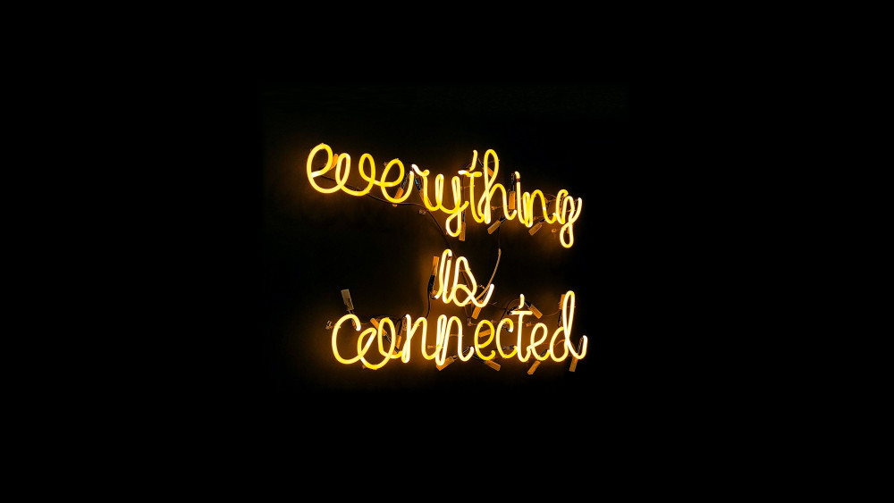 Everything is connected Wallpaper