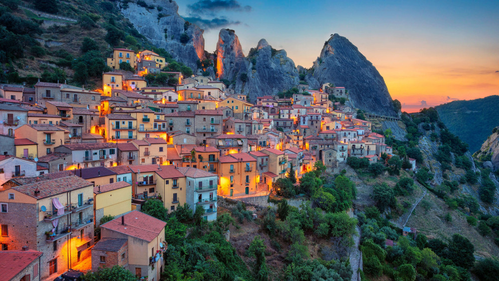 Castelmezzano Wallpaper
