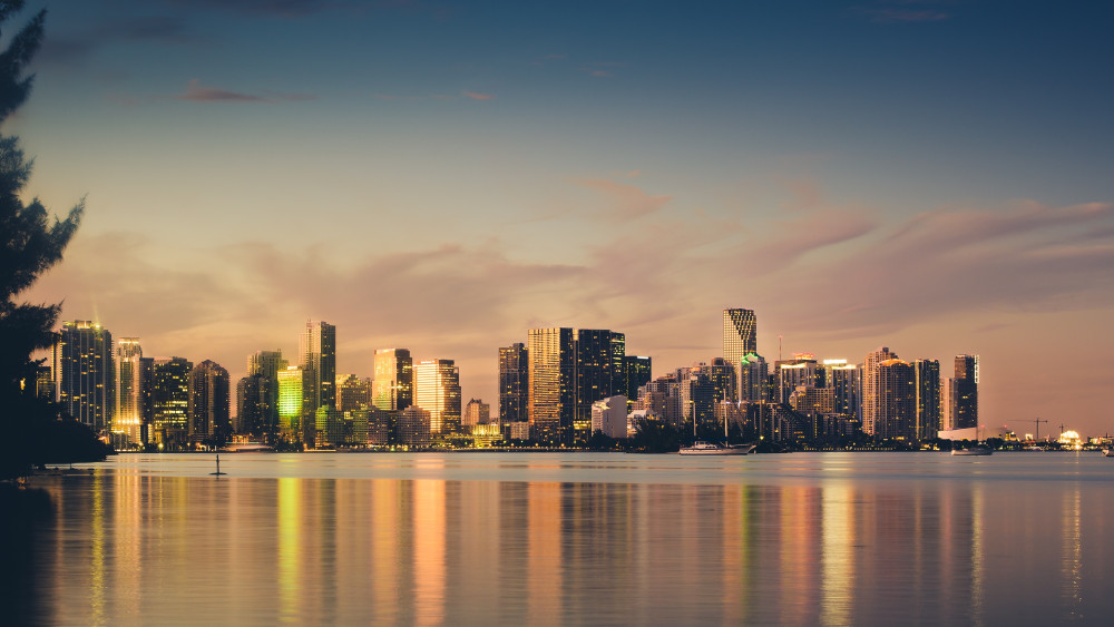 Miami Skyline Wallpaper