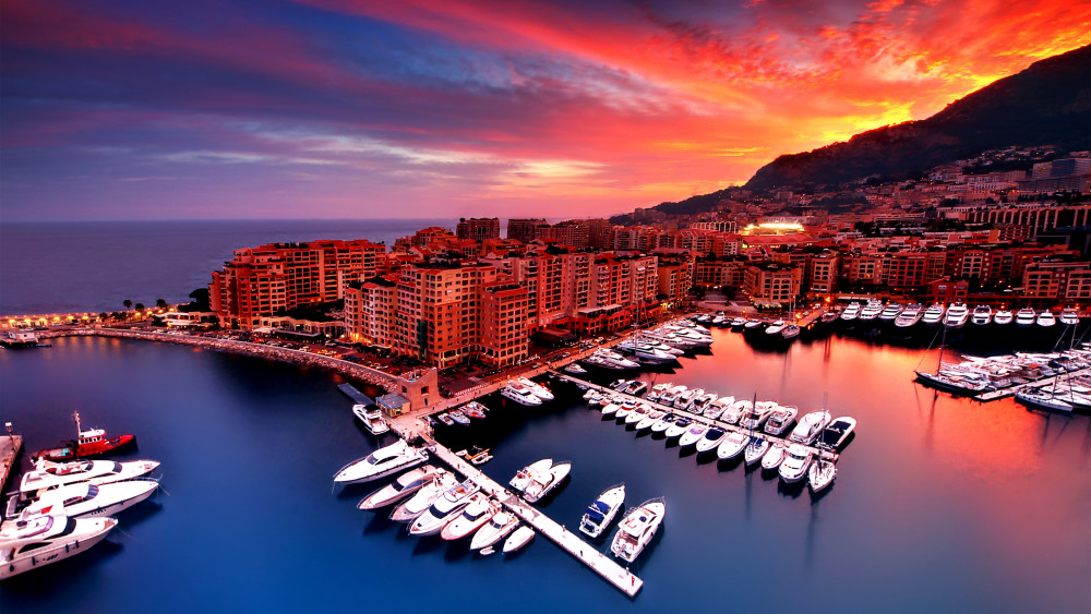 Port Fontvieille Wallpaper