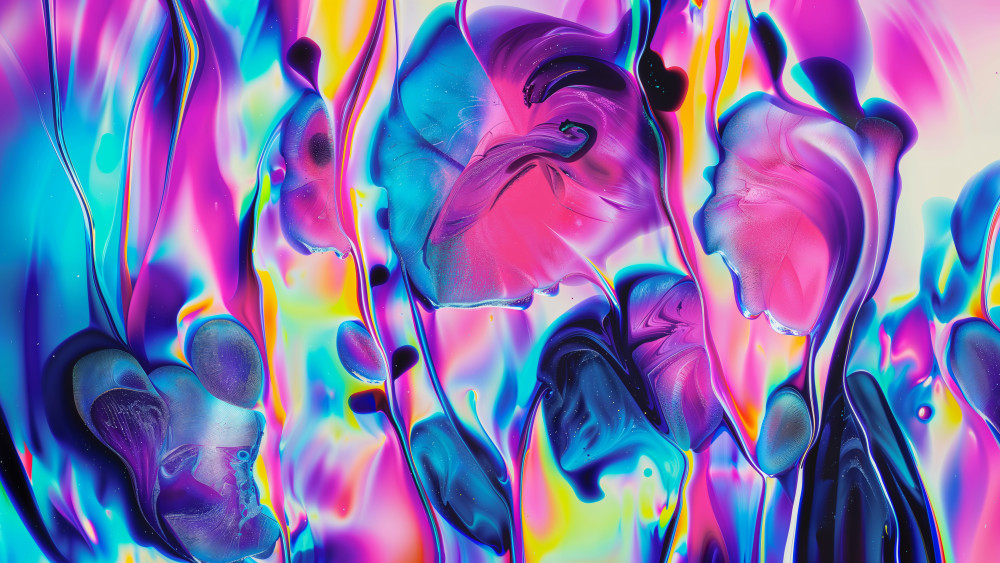 Fluid art Wallpaper