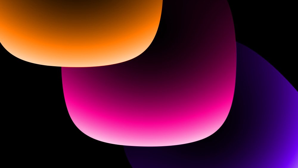 Gradient shapes Wallpaper