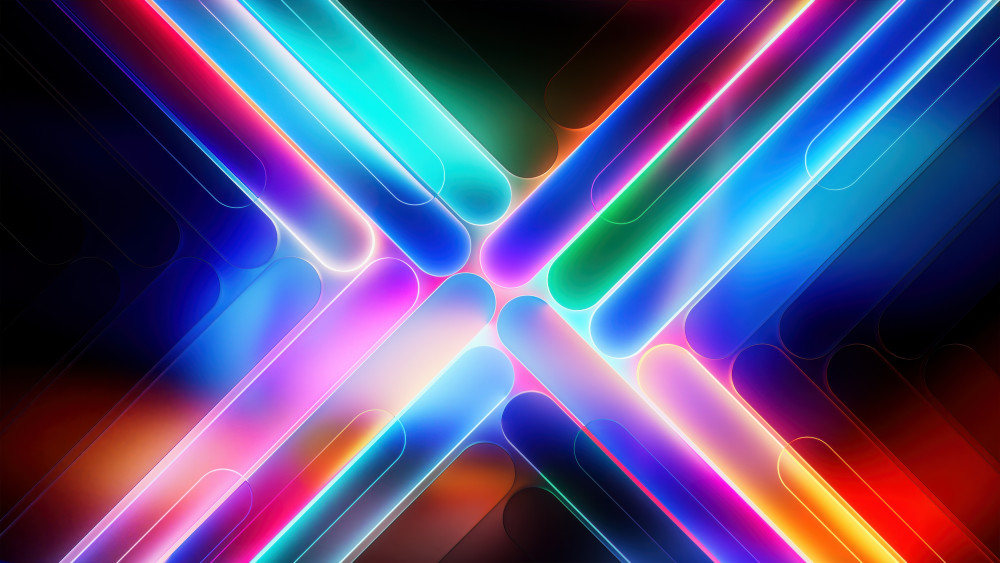 Neon X Wallpaper