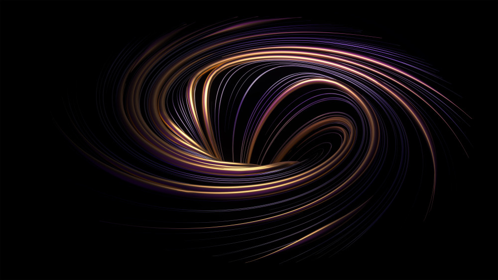 Spiral vortex Wallpaper