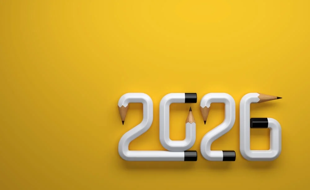 Happy New Year 2026 HD Free-Download Black Golden
