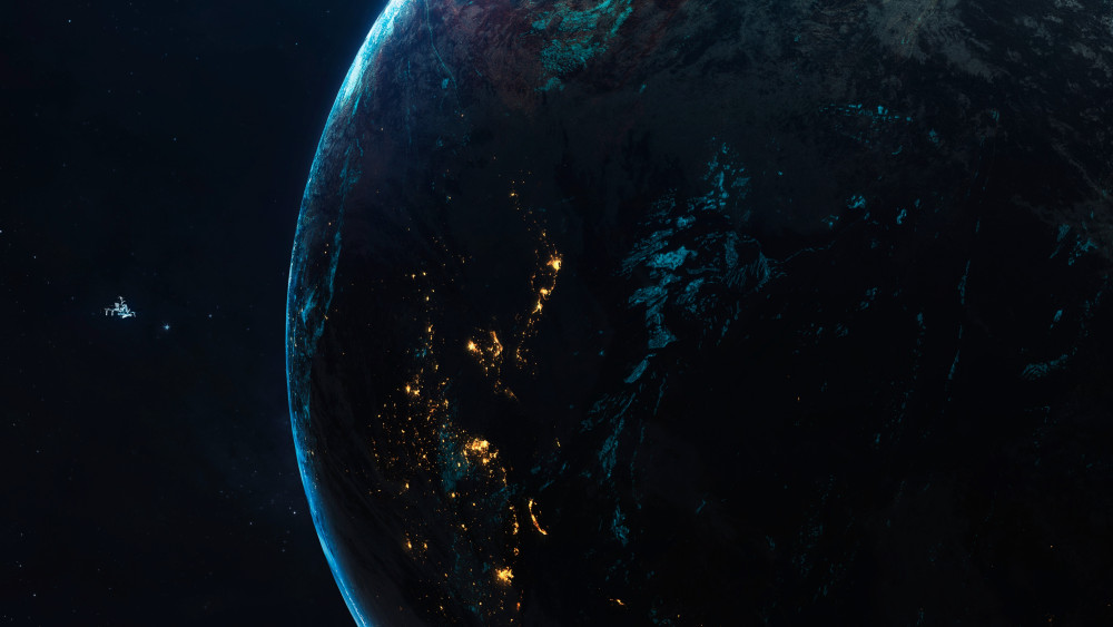 Earthlike Planet Wallpaper