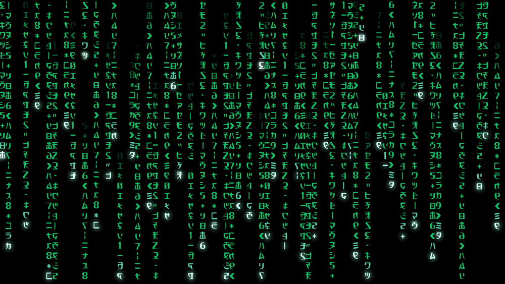 Matrix falling code Wallpaper