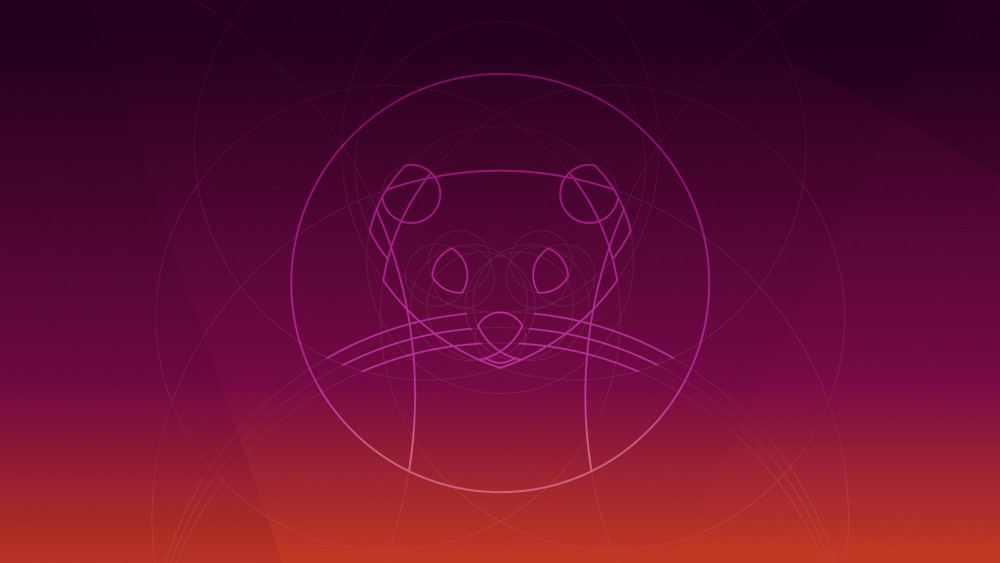 Ubuntu 19.10 (Eoan Ermine) Wallpaper