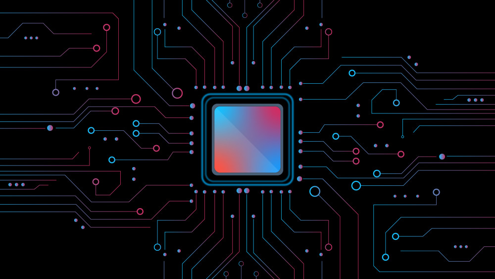 Computer chip Wallpaper